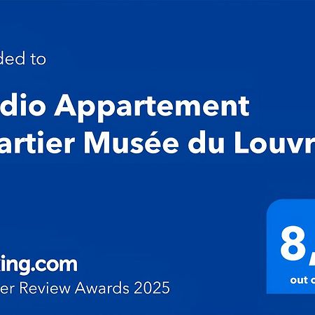 Studio Appartement Quartier Musee Du Louvre 3 Free Netflix Paris Exterior foto